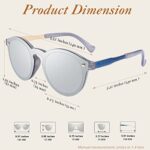 GQUEEN Trendy Oversized Sunglasses UV400 for Women