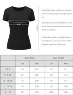 IECCP Women's Seamless Short Sleeve Workout Shirt