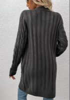 Beskie Women's Long Sleeve Open Front Cardigan with Pockets