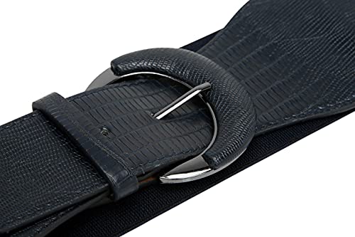 BlackButterfly Wide PU Elastic Belt
