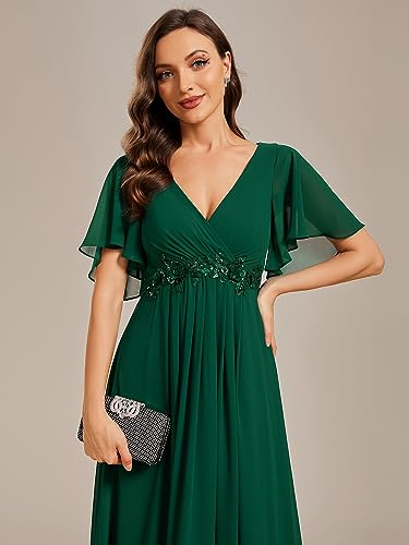 Ever-Pretty Women's Chiffon V Neck Formal Dress 01960