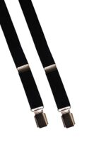 Olata Skinny Adjustable Y-Shape Clip Braces - 2cm