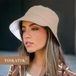 TOSKATOK® UPF 50+ Reversible Cotton Bucket Hat