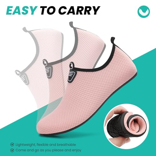 Sportvibe Lightweight Quick-Dry Aqua Shoes for All Activities