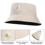 MaoXinTek Reversible Cotton Daisy Sun Hat 56-58cm