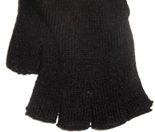 Ladies Thermal Fingerless Winter Gloves - One Size