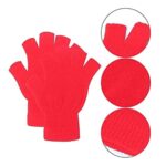 Winter Warm Knitted Half Finger Gloves (Unisex)