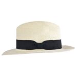 MAZ Unisex Paper Straw Foldable Panama Hat with Band