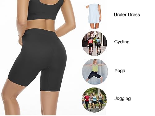 Amazingjoys Women's Seamless Slip Shorts (Metric)