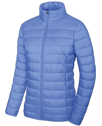 MAGCOMSEN Women's Lightweight Puffer Quilted Jacket