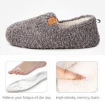 EverFoams Women's Shearling Memory Foam Slippers