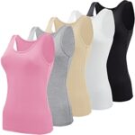BQTQ 5 Pcs Women's Sleeveless Tank Tops