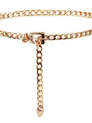 TIESOME Adjustable Gold Metal Waist Chain for Women
