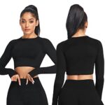 Yaavii Women's Seamless High-Waisted Yoga Leggings