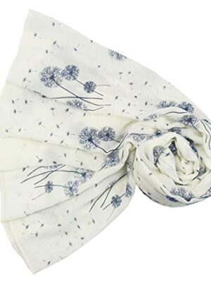 SwankySwans Dandelion Designer Scarf - Women's Shawl Wrap