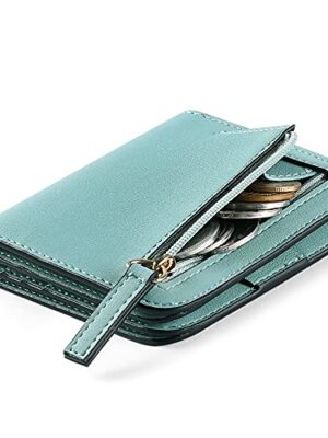 GAEKEAO Women's RFID Blocking Leather Bi-fold Wallet