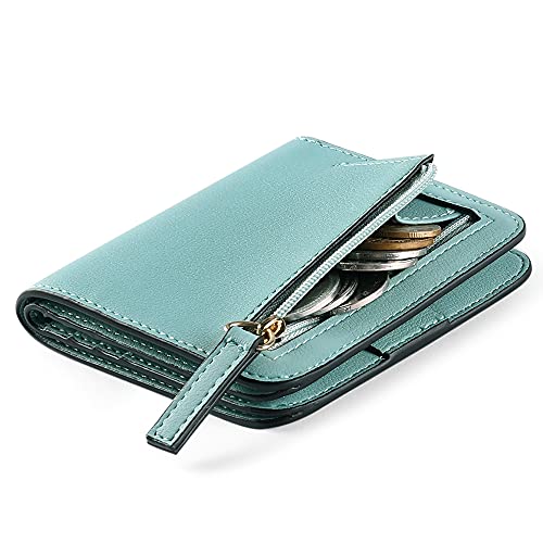 GAEKEAO Women's RFID Blocking Leather Bi-fold Wallet