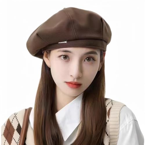 SamHeng Wool Beret Hats for Women - Winter Autumn