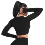 Yaavii Women's Seamless High-Waisted Yoga Leggings