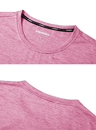 KEFITEVD Women's Quick Dry Short Sleeve Sport Top