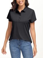 EKLENTSON Women's UPF 50+ Quick Dry Polo Shirt