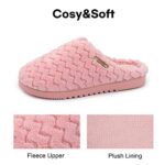 LongBay Women's Flannel Memory Foam Slippers