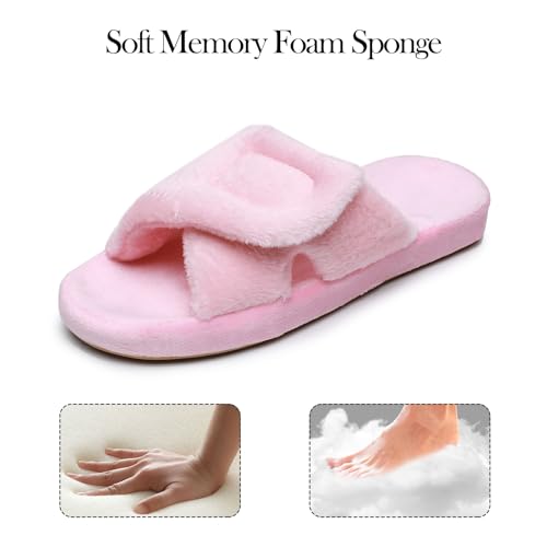 MISSRAIN Ladies Arch Support Memory Foam Slippers