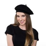Women's Classic Lightweight Vintage French Beret Hat