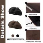 SamHeng Wool Beret Hats for Women - Winter Autumn