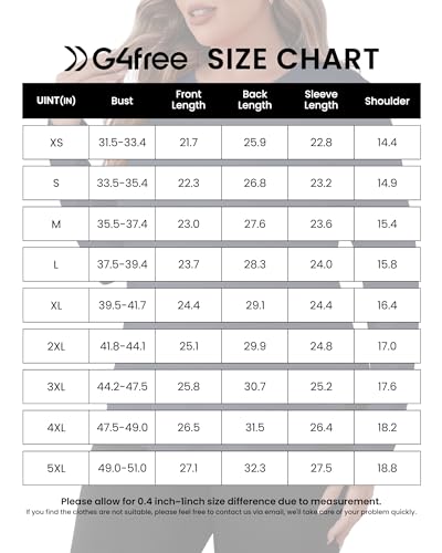 G4Free Women's UPF 50+ Long Sleeve Quick Dry Shirt