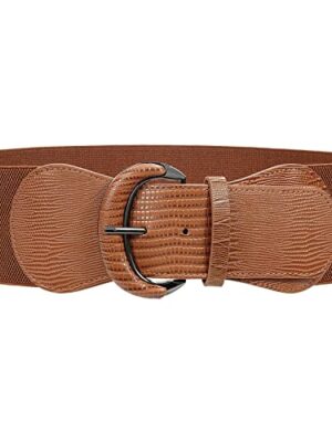 JASGOOD Women Stretchy Wide Waist Belt for Dress