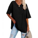 Famulily Women's Summer V Neck Half Sleeve Tunic Top