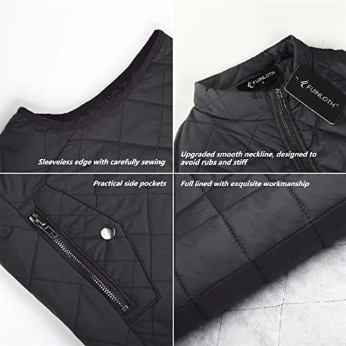 Fuinloth Women's Quilted Lightweight Padded Vest
