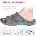 KuaiLu Women's Orthotic Yoga Mat Sandals with Arch Support