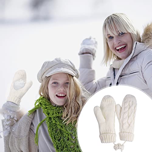 Women's Thermal Knit Mittens, Fleece Lined (1 Pair)