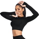 Yaavii Women's Seamless High-Waisted Yoga Leggings