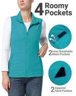 Outdoor Ventures Women's Lightweight Fleece Vest 160g