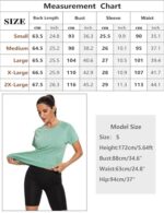 Gyabnw Women's Sports T-Shirt Back Mesh Loose Fit