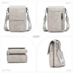 MUIIKOLA Small Leather Phone Shoulder Bag with Card Slots