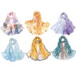 FAIRYGATE Chiffon Scarf for Women - Luxurious & Lightweight