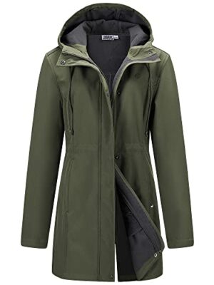 Outdoor Ventures Women's Waterproof Softshell Jacket with Hood