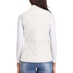 NSICBMNO Women's Quilted Gilet with Zip Pockets
