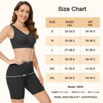 SIHOHAN Womens Ultra Soft Seamless Slip Shorts