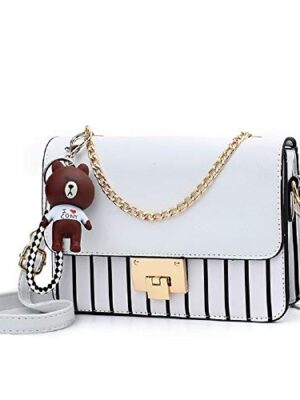 zhongningyifeng Leather Crossbody Shoulder Bag for Women