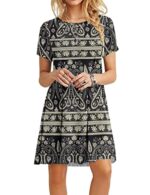 MOLERANI Women's Summer Casual T-Shirt Dress