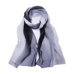 BLURBE Ombre Chiffon Scarf for Women - 160×50 cm