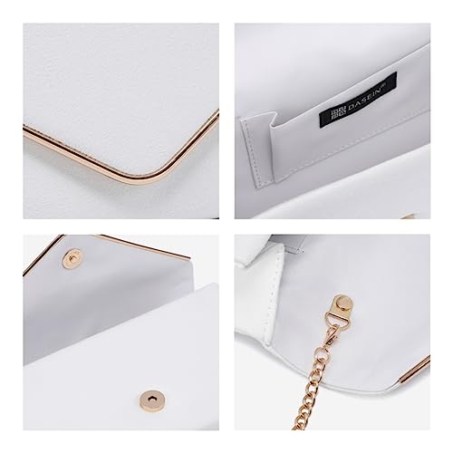 Dasein Women Faux Suede Evening Clutch Bags