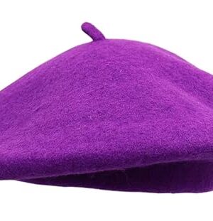 Women's Wool Beret Hat - Classic French Style, Warm & Trendy