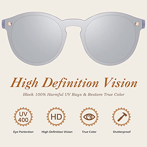 GQUEEN Trendy Oversized Sunglasses UV400 for Women
