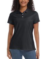 KEFITEVD Women's UPF 50+ Quick Dry Polo Shirt